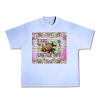 Grape Ice I Dig Easter Day Urban Heavy Tee - CowhideDigitalArt