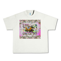Pistachio I Dig Easter Day Urban Heavy Tee - CowhideDigitalArt