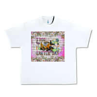 White I Dig Easter Day Urban Heavy Tee - CowhideDigitalArt