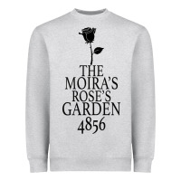 Heather Grey The Moira's Rose's Garden Heavyweight Sweatshirt - Bettercallsaul