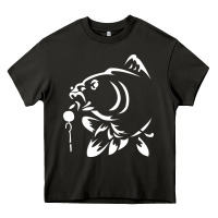 Asphalt carp fishing Heavy Core Tee - artisFamous