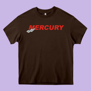 Mercury Heavy Core Tee Designed By Artisfamous