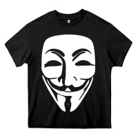 Black anonymous misteryous Heavy Core Tee - artisFamous