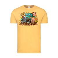 Vintage Mustard Farm Happy Fall Y'all Vintage Tee - CowhideDigitalArt