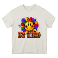 Cream Be kind pride Heavy Core Tee - FaDigitalArtStudio