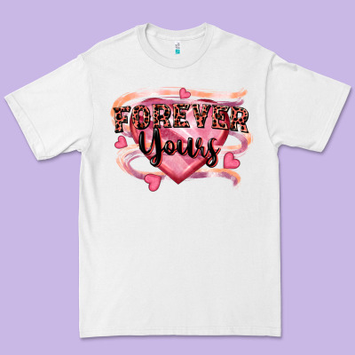 Forever Yours Premium Tee Designed By Fadigitalartstudio