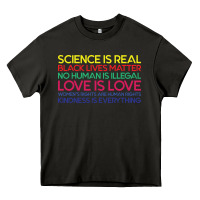 Asphalt Anti Trump Science is Real Black Lives Matter T shirt Heavy Core Tee - artisFamous
