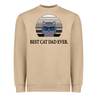 Mushroom Best Cat Dad Ever Heavyweight Sweatshirt - Bettercallsaul