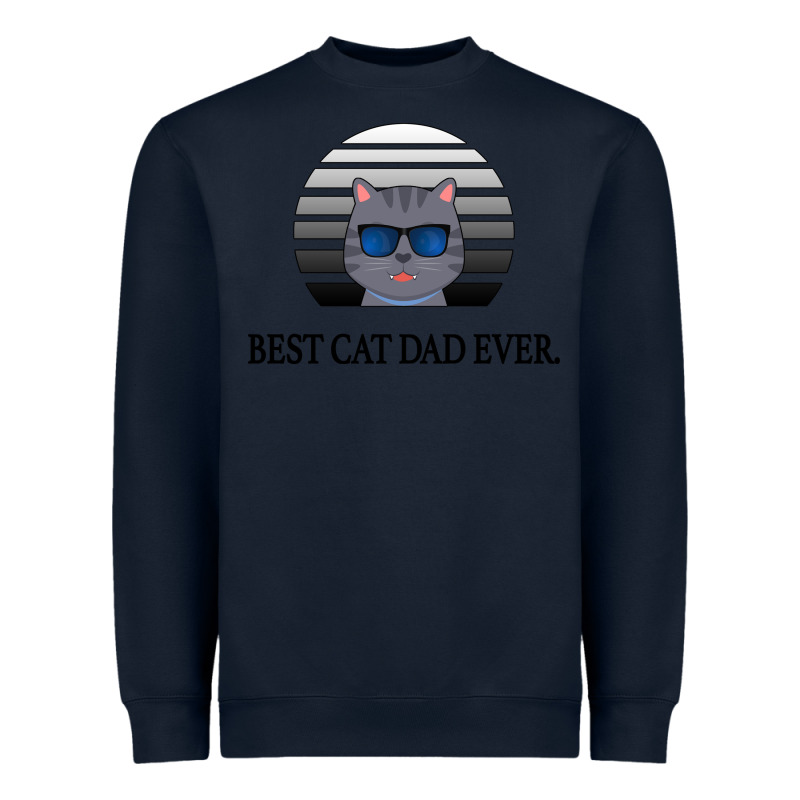 Best Cat Dad Ever Heavyweight Sweatshirt by Bettercallsaul | Teevron