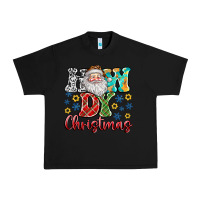 Black How Dy Christmas Urban Heavy Tee - CowhideDigitalArt