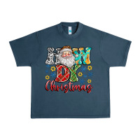 Midnight Navy How Dy Christmas Urban Heavy Tee - CowhideDigitalArt