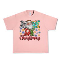 Salmon How Dy Christmas Urban Heavy Tee - CowhideDigitalArt