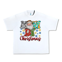 White How Dy Christmas Urban Heavy Tee - CowhideDigitalArt