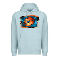 Blue Mist Basketball Lips Premium Hoodie - Jasminsmagicworld