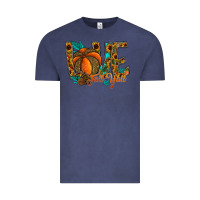 Vintage Denim Love Fall Y'all Vintage Tee - CowhideDigitalArt