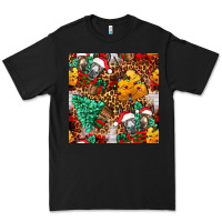 Black christmas donkeys Premium Tee - FaDigitalArtStudio