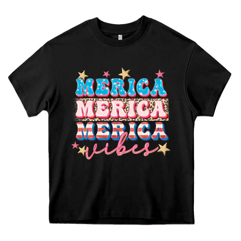 Merica Vibes Heavy Core Tee by FaDigitalArtStudio | Teevron