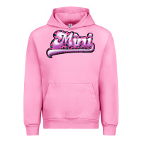 Fuchsia Pink Mini Leopard Urban Hoodie - RanaPortraitStore