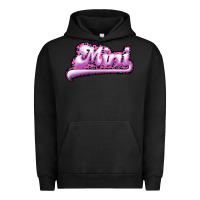 Pigment Black Mini Leopard Urban Hoodie - RanaPortraitStore