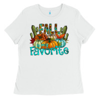 Fall Pumpkin Art Ladies Tee | Teevron