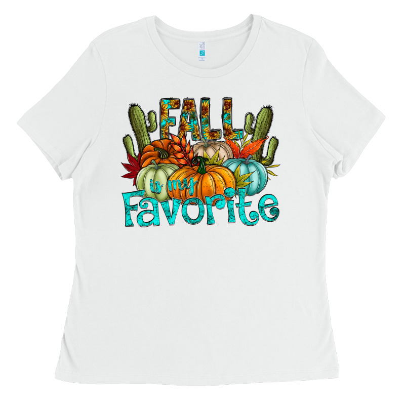 Fall Pumpkin Art Ladies Tee by CowhideDigitalArt | Teevron