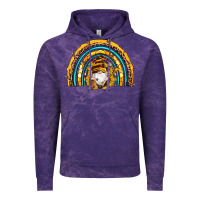 Cloud Purple western bee gnomes sunflowers beehive honeycomb leopard turquoise sera Vintage Hoodie - Artiststas