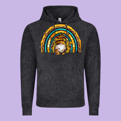 Western Bee Gnomes Sunflowers Beehive Honeycomb Leopard Turquoise Sera Vintage Hoodie Designed By Artiststas