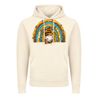 Vintage Artic western bee gnomes sunflowers beehive honeycomb leopard turquoise sera Vintage Hoodie - Artiststas