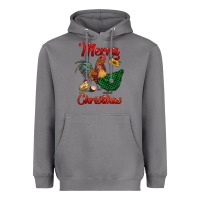 Storm merry christmas chickens Heavyweight Hoodie - RanaPortraitStore