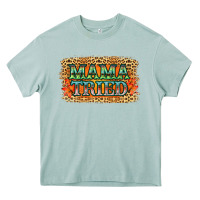 Arona Leopard Floral Mama Tried Heavy Core Tee - Jasminsmagicworld