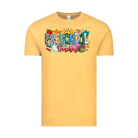 Vintage Mustard Precschool Teacher Vintage Tee - CowhideDigitalArt