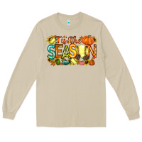 Mushroom tis the season softball Long Sleeve Tee - RacoonDesign