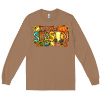 Toasted Coconut tis the season softball Long Sleeve Tee - RacoonDesign