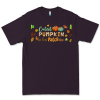 Plum cutest pumpkin in the patch lebbey glass Premium Tee - BundleAndBundleShop
