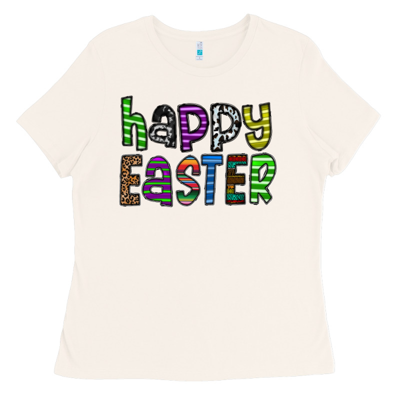 Happy Easter Ladies Tee by CowhideDigitalArt | Teevron