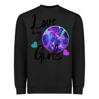 Black I Love My Softball Girl Heavyweight Sweatshirt - Bettercallsaul