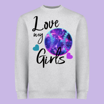 I Love My Softball Girl Heavyweight Sweatshirt Designed By Bettercallsaul