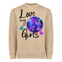 Mushroom I Love My Softball Girl Heavyweight Sweatshirt - Bettercallsaul