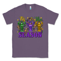 Lavender Tis the season crawfish Mardi Gras Classic Tee - FaDigitalArtStudio