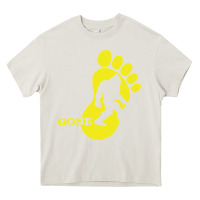 Cream bigfoot Heavy Core Tee - artisFamous