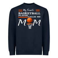 Navy My Favorite Basketball Player Calls Me Mom Heavyweight Sweatshirt - Bettercallsaul