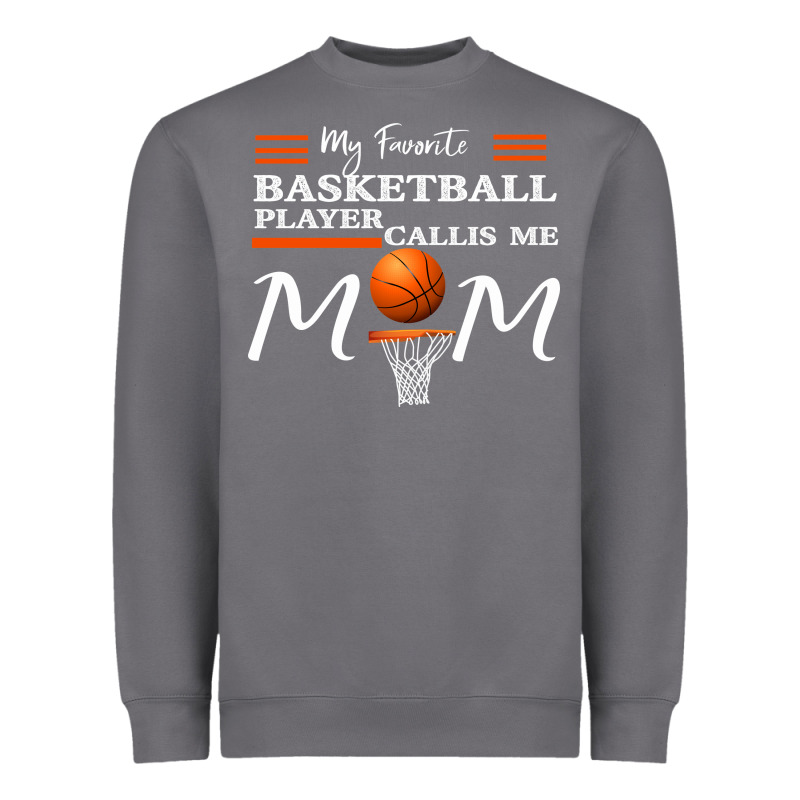 My Favorite Basketball Player Calls Me Mom Heavyweight Sweatshirt by Bettercallsaul | Teevron