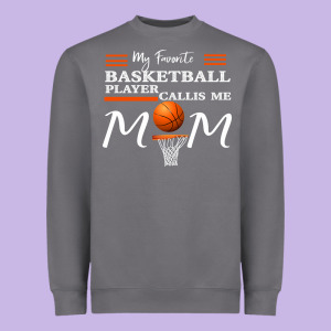 My Favorite Basketball Player Calls Me Mom Heavyweight Sweatshirt Designed By Bettercallsaul