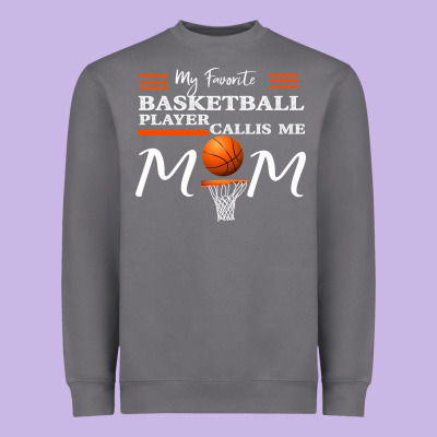 My Favorite Basketball Player Calls Me Mom Heavyweight Sweatshirt Designed By Bettercallsaul