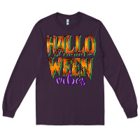 Plum halloween vibes Long Sleeve Tee - RacoonDesign
