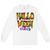 White halloween vibes Long Sleeve Tee - RacoonDesign