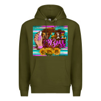 Army Green nail boss tumbler Premium Hoodie - BarkalooDesign