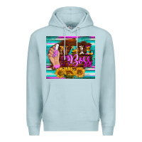 Blue Mist nail boss tumbler Premium Hoodie - BarkalooDesign