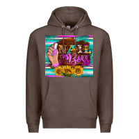 Coffee nail boss tumbler Premium Hoodie - BarkalooDesign