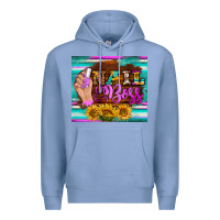 Colony Blue nail boss tumbler Premium Hoodie - BarkalooDesign